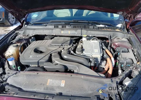 2017 Ford Fusion Hybrid Se z USA, uszkodzony, nr VIN 3FA6P0LUXHR249248